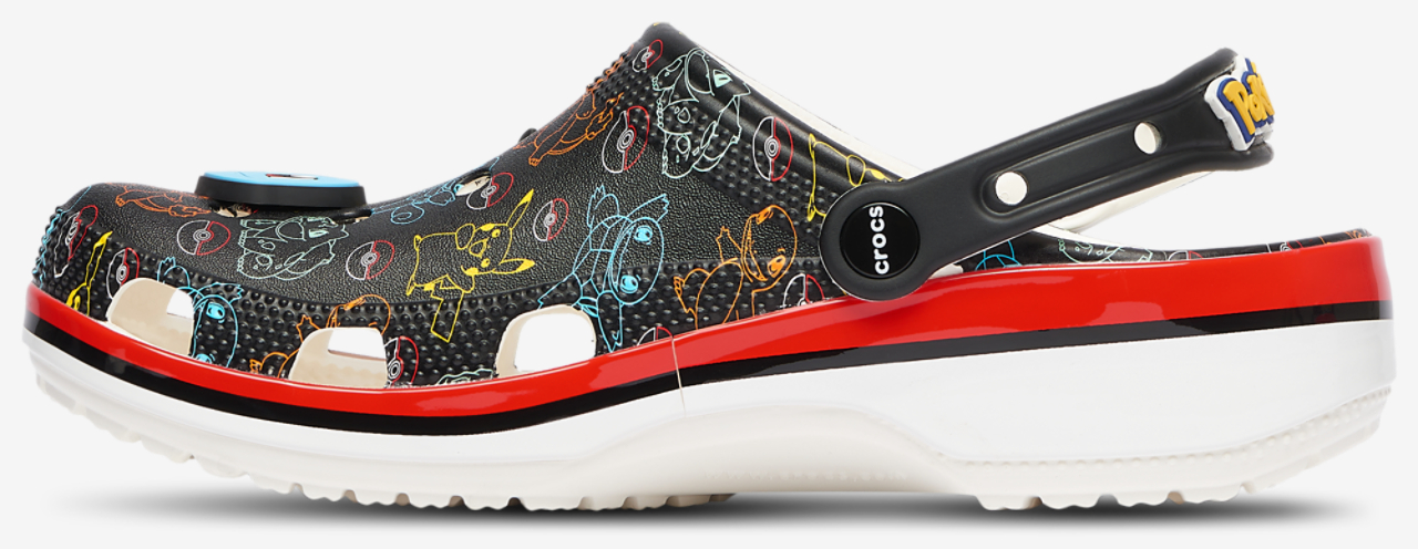 Crocs Classic Clogs Pokemon Image 3 of 7. Tap to open photo gallery.