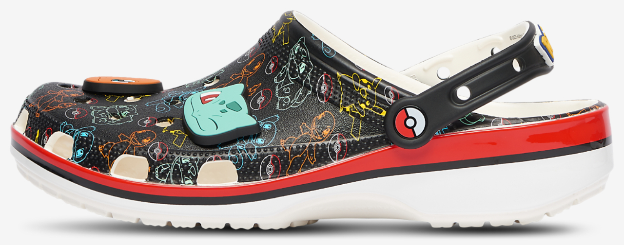 Crocs Classic Clogs Pokemon Image 4 of 7. Tap to open photo gallery.
