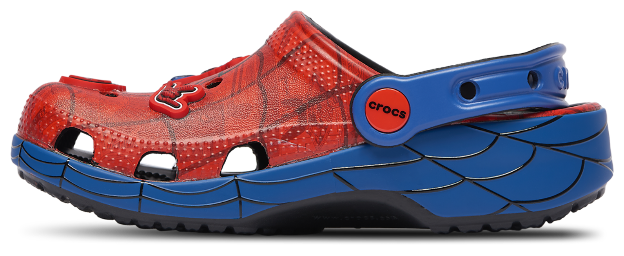 Crocs Classic Clogs Spider-Man Image 3 of 7. Tap to open photo gallery.