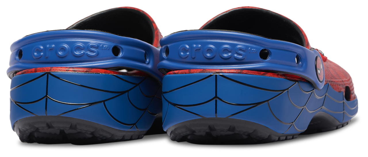 Crocs Classic Clogs Spider-Man Image 6 of 7. Tap to open photo gallery.