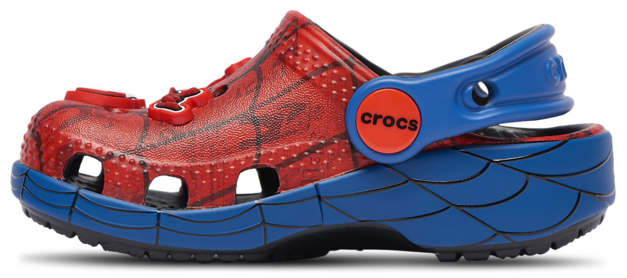 Crocs Classic Clogs Spider-Man Image 3 of 7. Tap to open photo gallery.