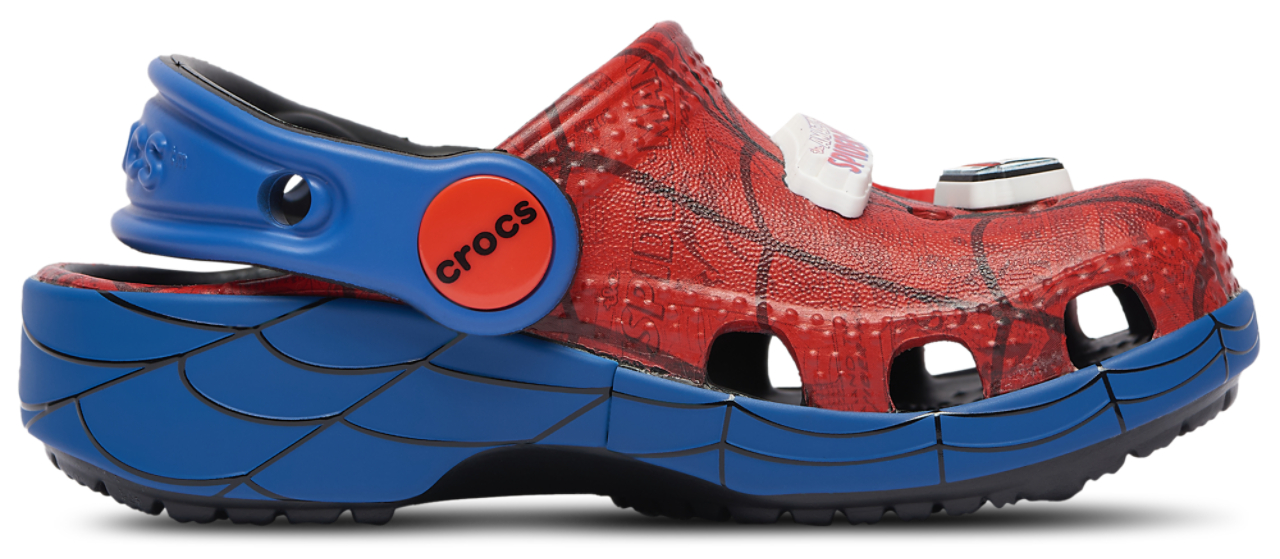 Crocs Classic Clogs Spider-Man Image 5 of 7. Tap to open photo gallery.