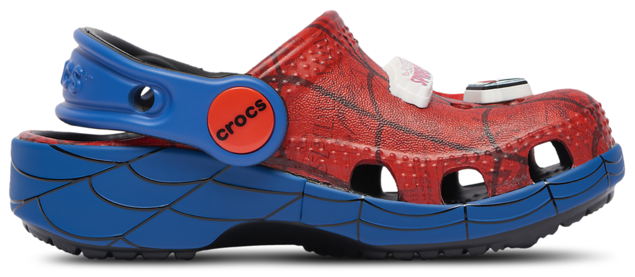 Crocs Classic Clogs Spider-Man Image 5 of 7. Tap to open photo gallery.