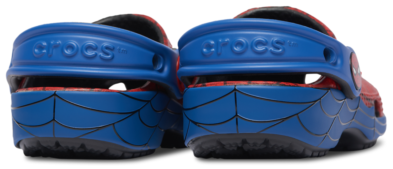 Crocs Classic Clogs Spider-Man Image 6 of 7. Tap to open photo gallery.