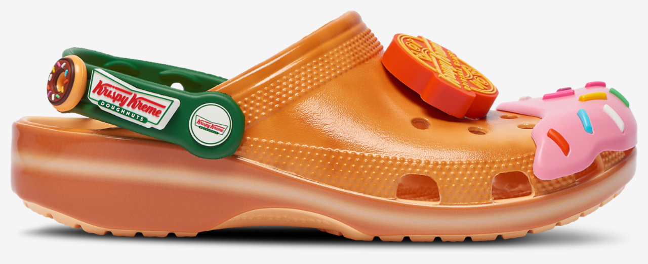 Crocs Krispy Kreme Classic Clogs Image 3 of 10. Tap to open photo gallery.