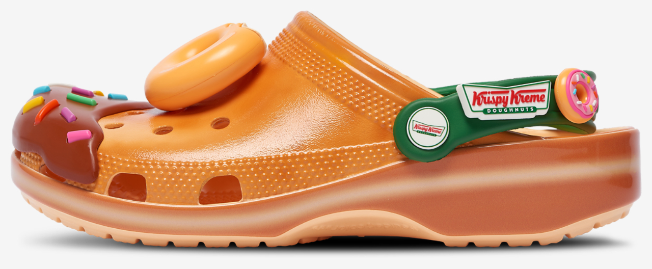 Crocs Krispy Kreme Classic Clogs Image 5 of 10. Tap to open photo gallery.