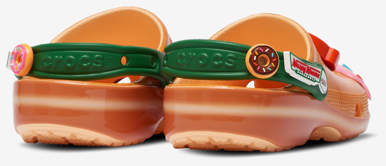 Crocs Krispy Kreme Classic Clogs Image 7 of 10. Tap to open photo gallery.