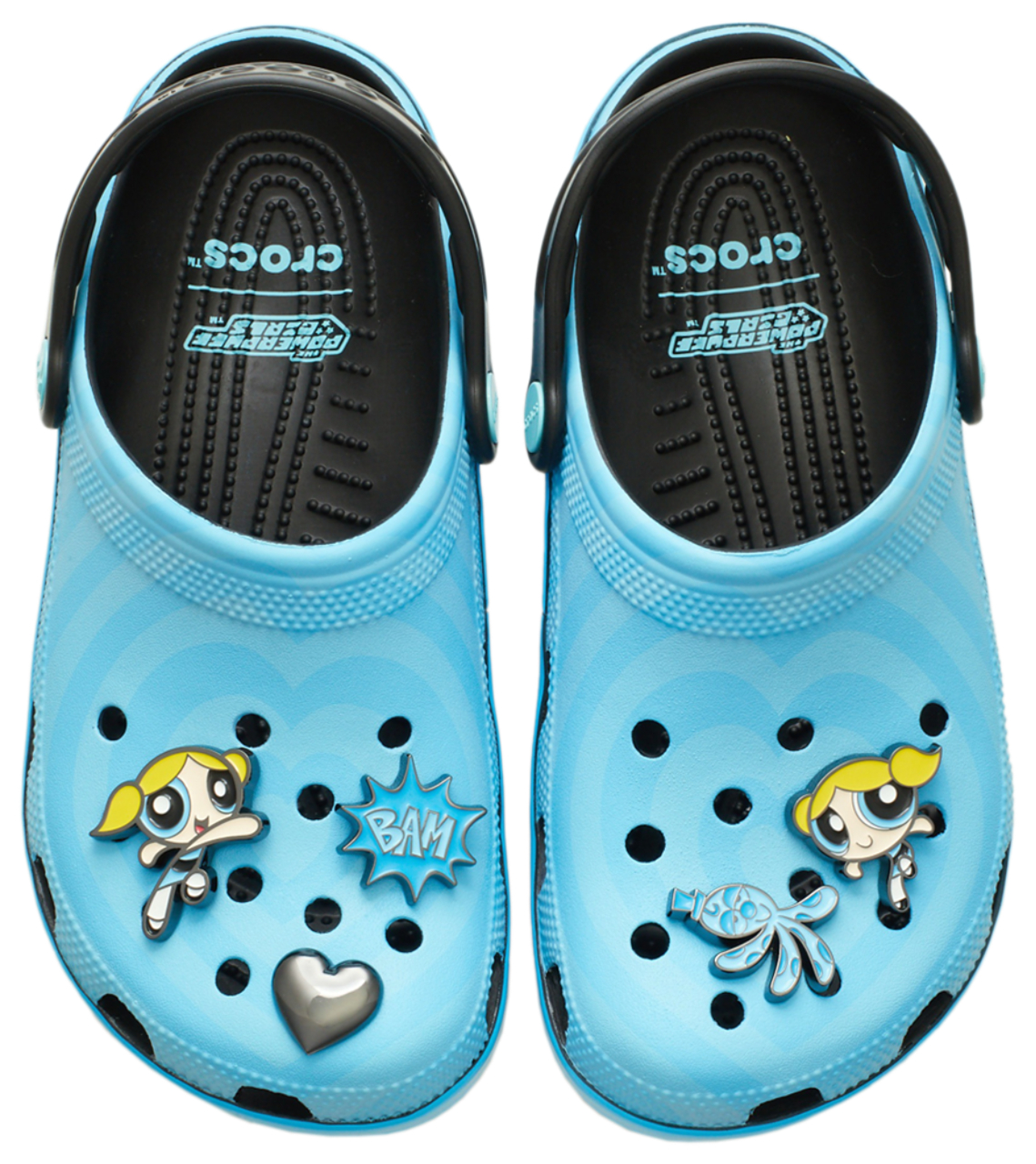 Crocs Powerpuff Girls Bubbles Classic Clogs Image 4 of 4. Tap to open photo gallery.