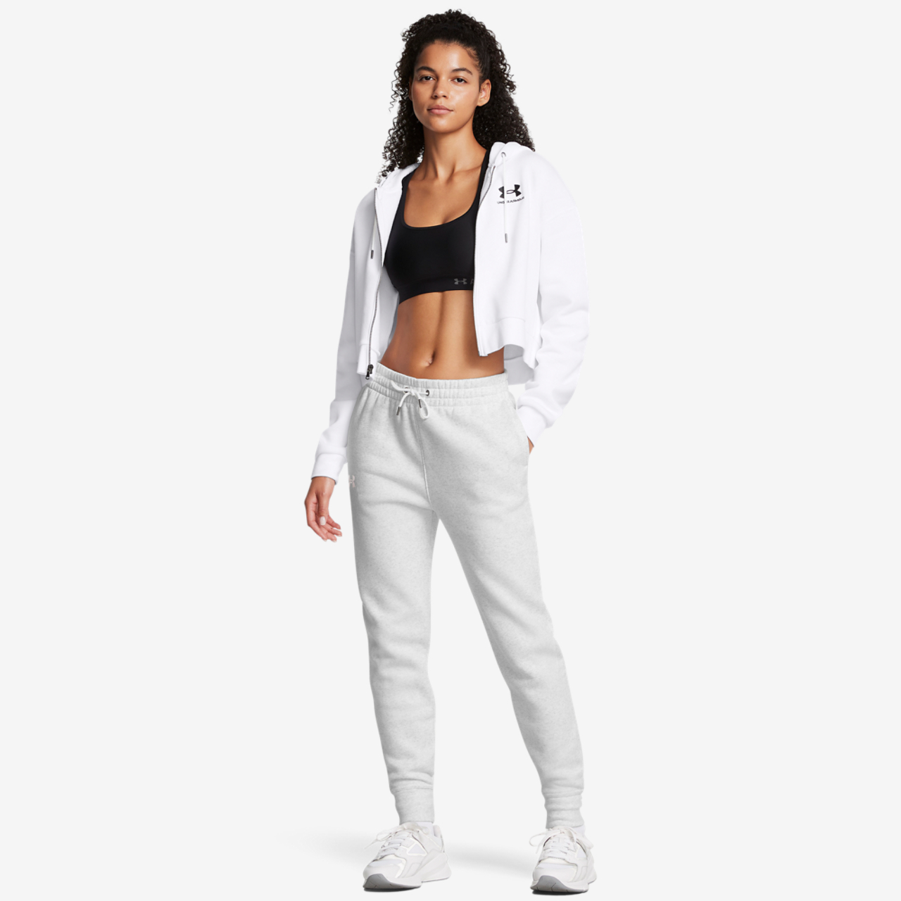 Under Armour Icon Fleece Jogger Image 3 of 5. Tap to open photo gallery.