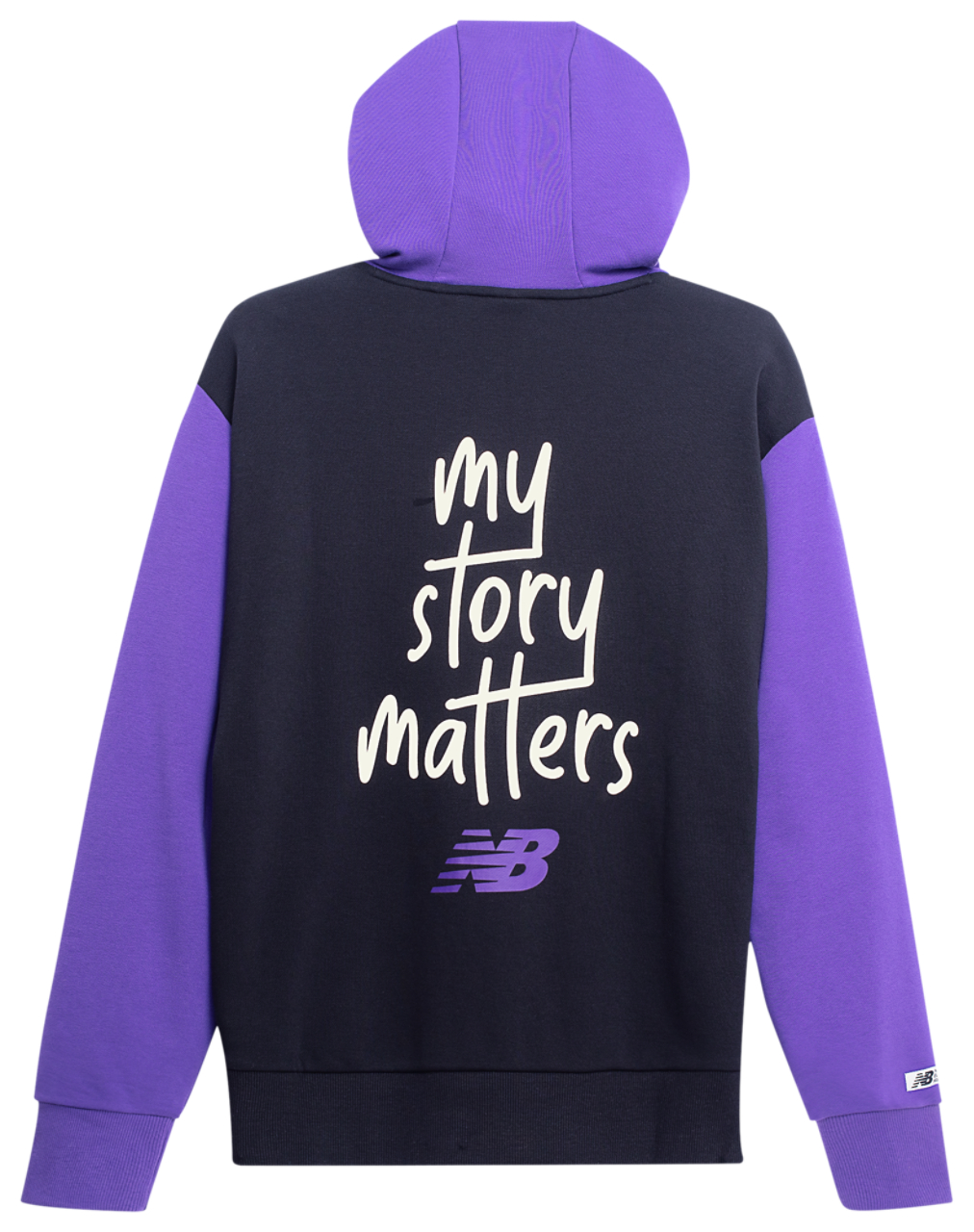 New Balance My Story Matters Hoodie Image 2 of 2. Tap to open photo gallery.