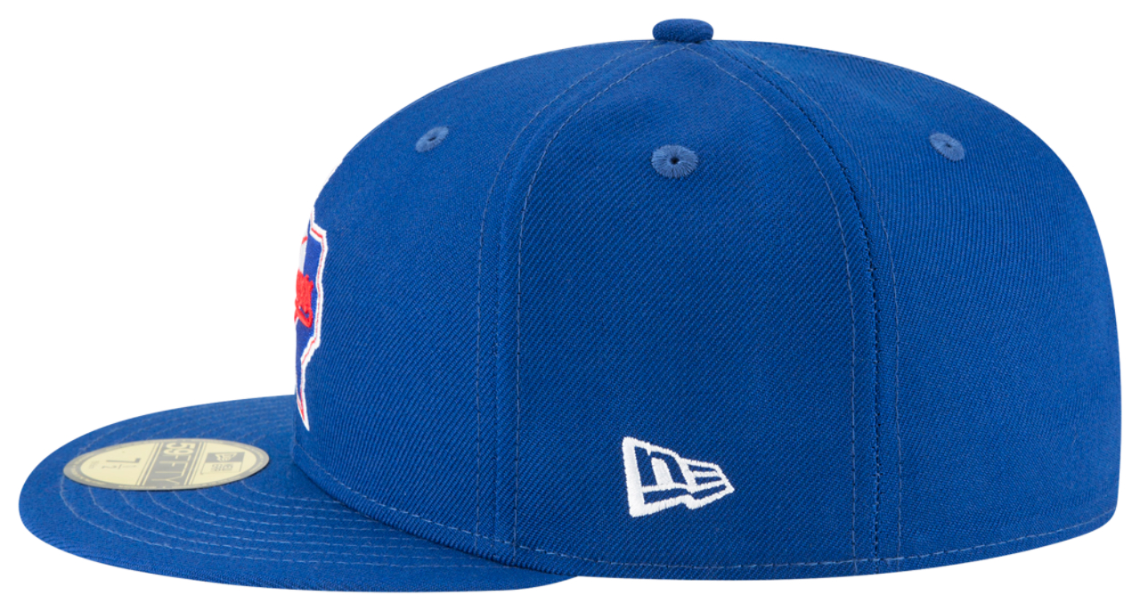 New Era Rangers 59Fifty Cooperstown Wool Cap Image 5 of 6. Tap to open photo gallery.