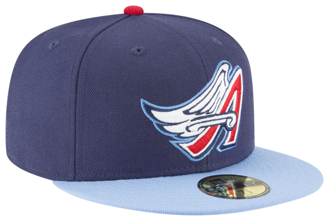 New Era Angels 59Fifty Cooperstown Wool Cap Image 3 of 6. Tap to open photo gallery.