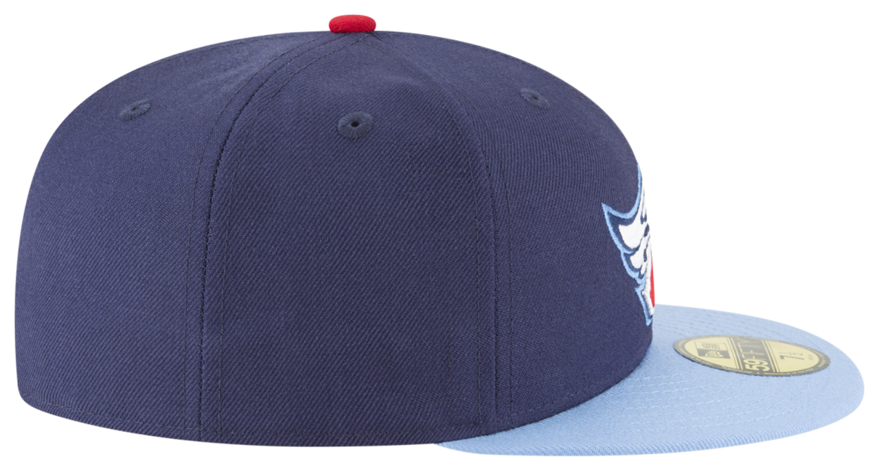 New Era Angels 59Fifty Cooperstown Wool Cap Image 4 of 6. Tap to open photo gallery.