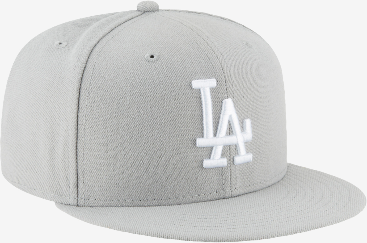 New Era Dodgers 59Fifty Basic Cap Image 3 of 6. Tap to open photo gallery.