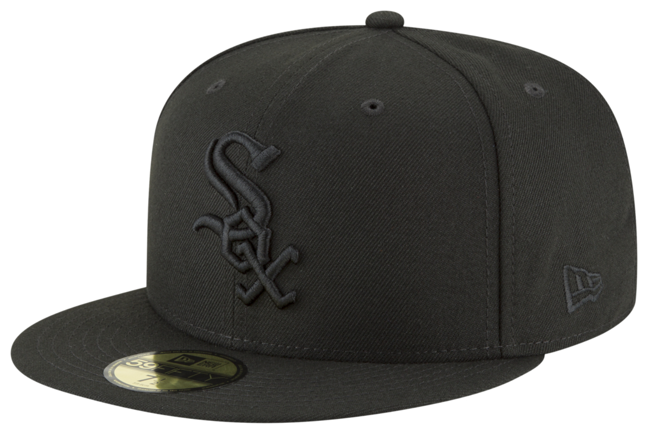 New Era Blackout Fitted Cap Image 1 of 6. Tap to open photo gallery.