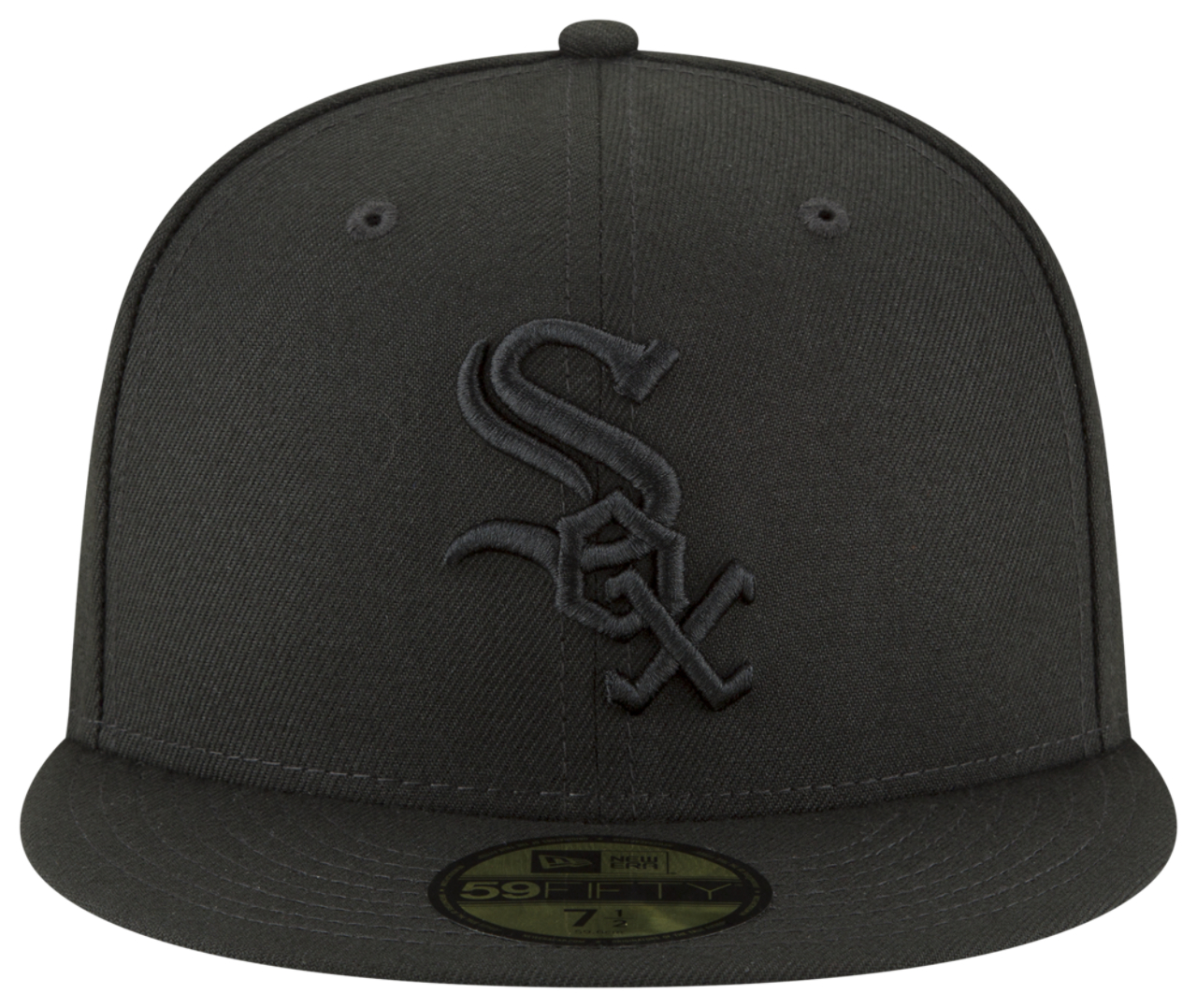 New Era Blackout Fitted Cap Image 2 of 6. Tap to open photo gallery.