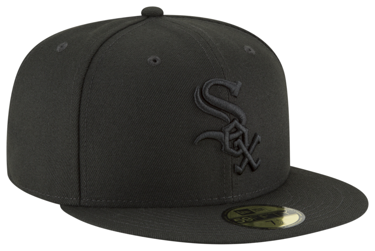 New Era Blackout Fitted Cap Image 3 of 6. Tap to open photo gallery.