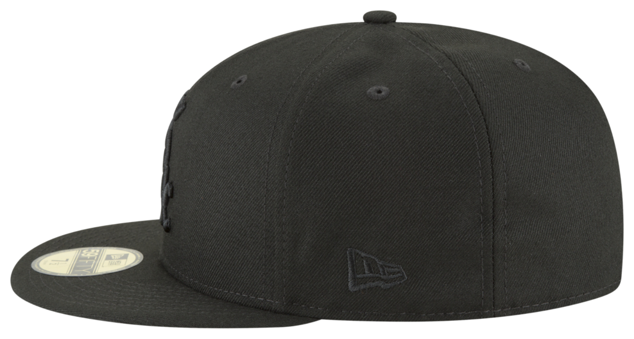 New Era Blackout Fitted Cap Image 5 of 6. Tap to open photo gallery.