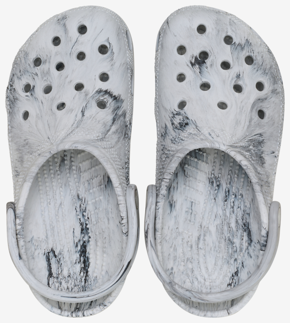Crocs Watercolor Marbled Clogs Image 3 of 4. Tap to open photo gallery.