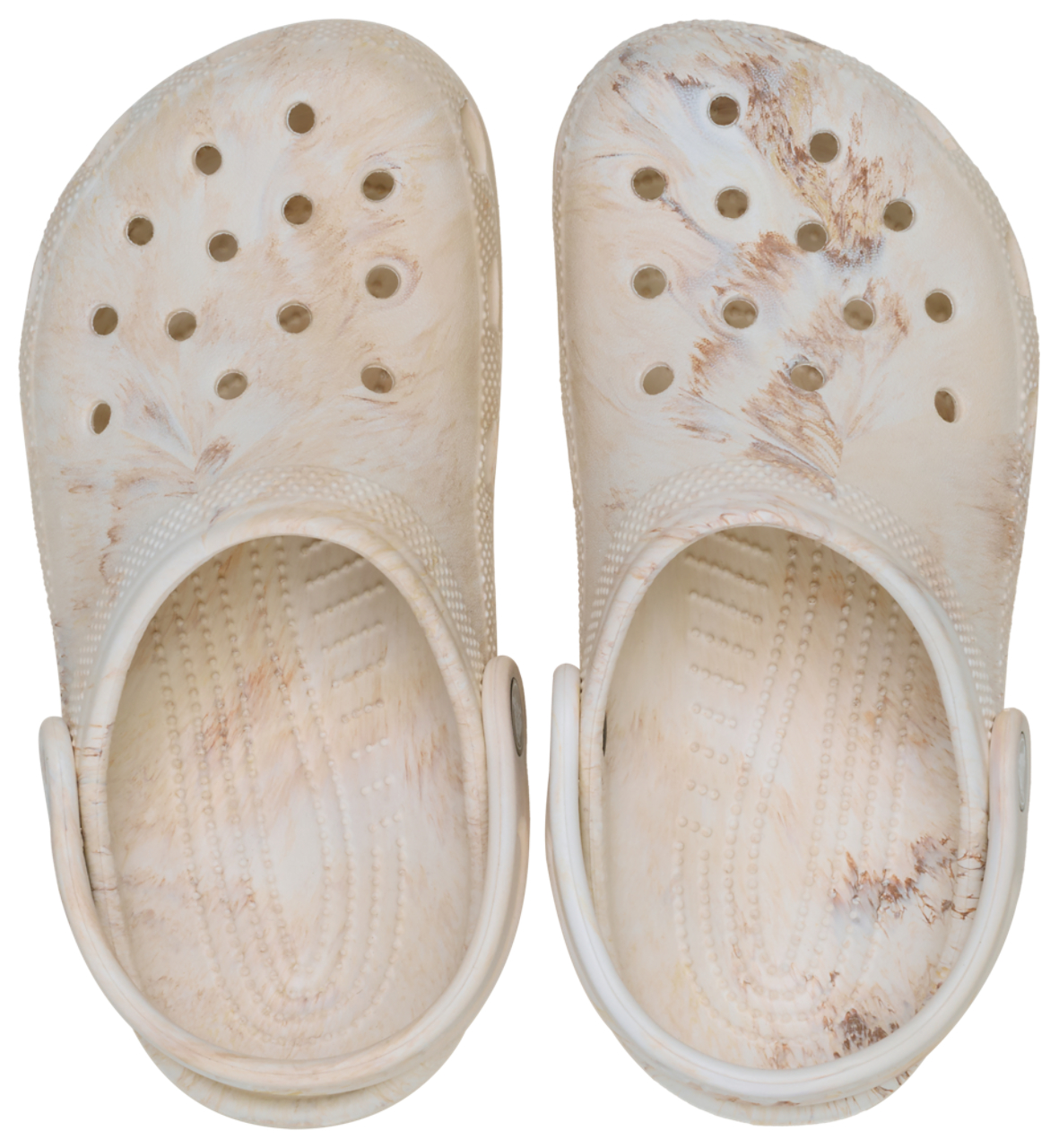 Crocs Watercolor Marbled Clogs Image 4 of 5. Tap to open photo gallery.