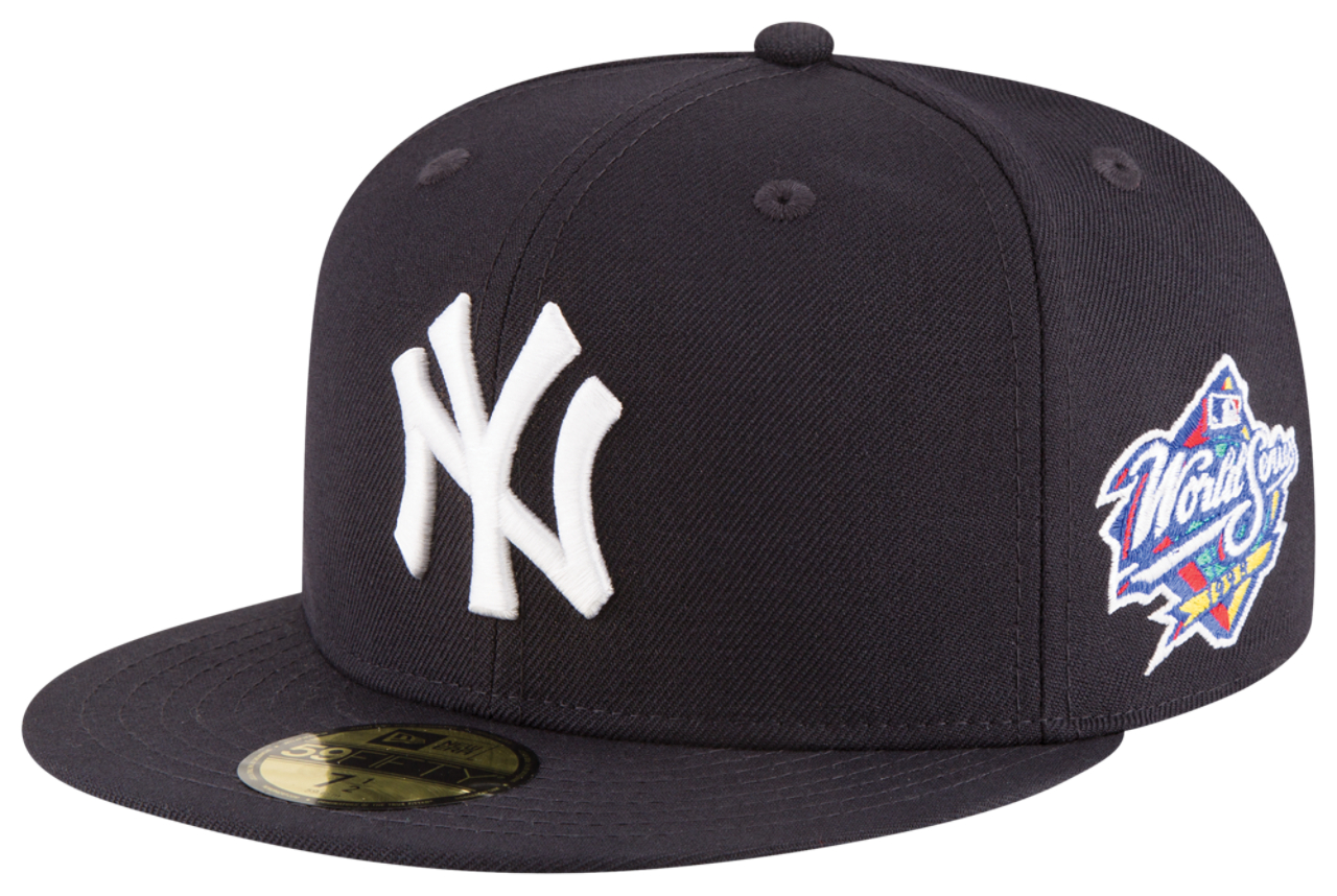 New Era Yankees 59Fifty World Series Side Patch Cap Image 1 of 6. Tap to open photo gallery.