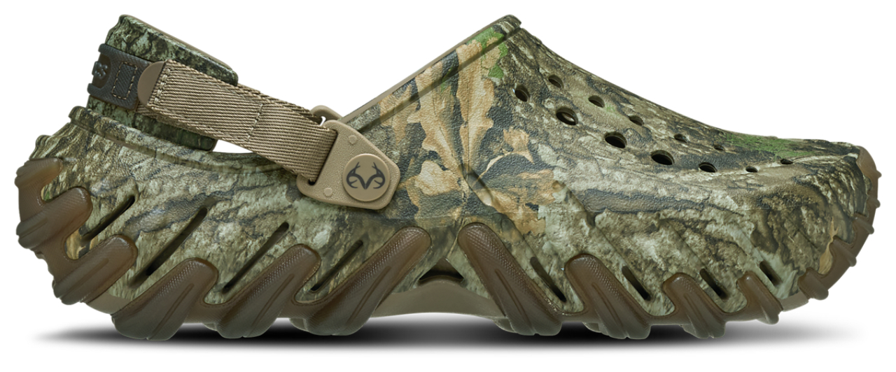Crocs Realtree APX Echo Camo Clog Men 9 Women 11 Camouflage Rugged Slip On Crocs Echo Apex Realtree RO Clog | Multi | Canoe Club main image 4