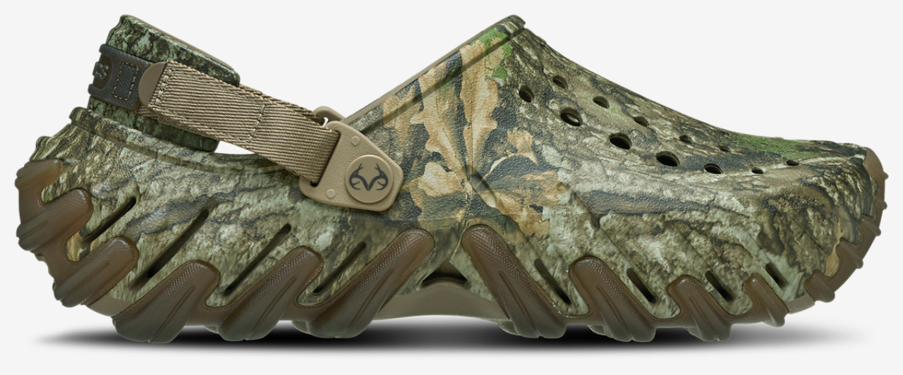 Crocs Realtree APX Echo RO Clogs Image 1 of 4. Tap to open photo gallery.