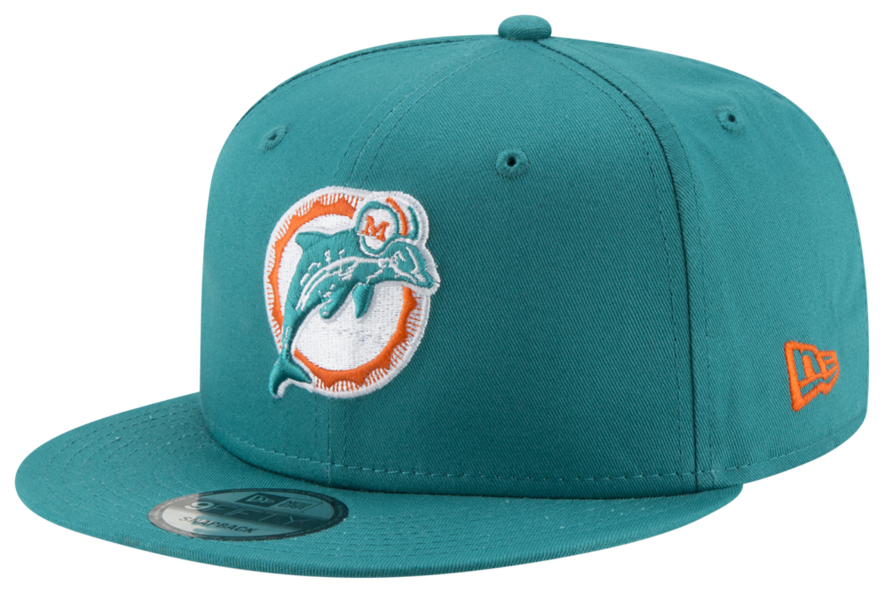 New Era Dolphins T/C Snapback Image 2 of 7. Tap to open photo gallery.