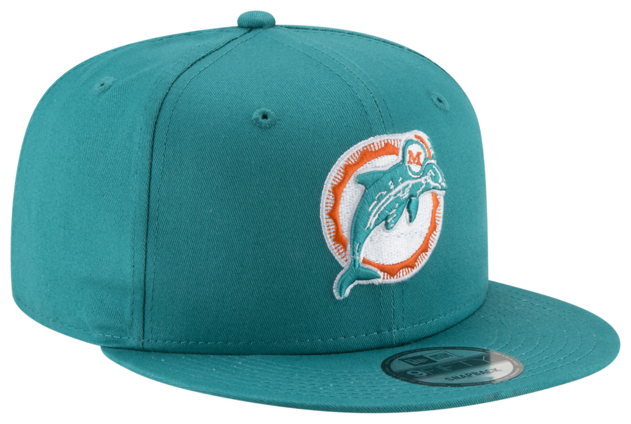 New Era Dolphins T/C Snapback Image 4 of 7. Tap to open photo gallery.