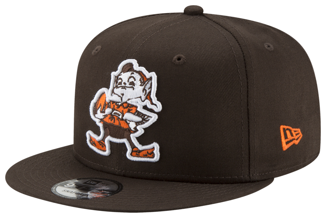 New Era Browns 9Fifty Historic Basic Cap Image 2 of 7. Tap to open photo gallery.