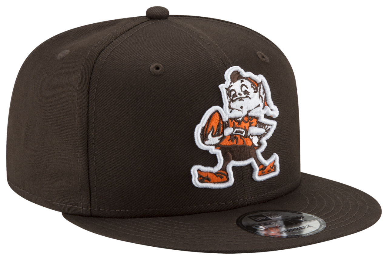 New Era Browns 9Fifty Historic Basic Cap Image 4 of 7. Tap to open photo gallery.