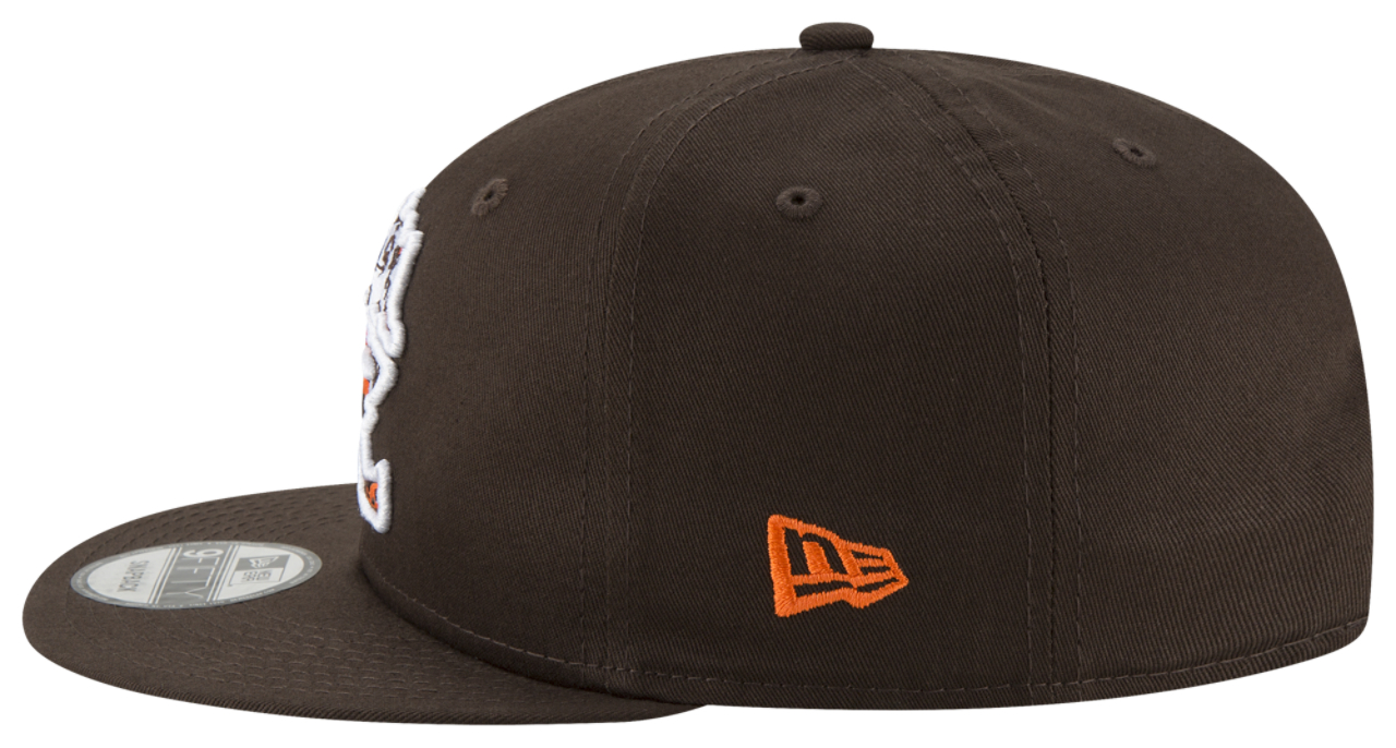 New Era Browns 9Fifty Historic Basic Cap Image 6 of 7. Tap to open photo gallery.