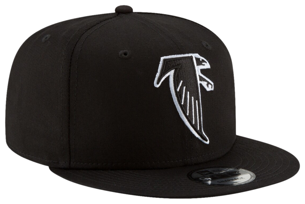 New Era Falcons Throwback 9FIFTY  Adjustable Snapback Image 4 of 4. Tap to open photo gallery.