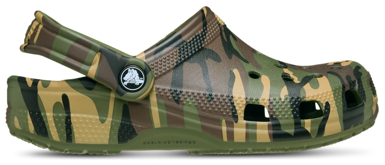 Crocs Classic Camo Clogs Image 1 of 4. Tap to open photo gallery.