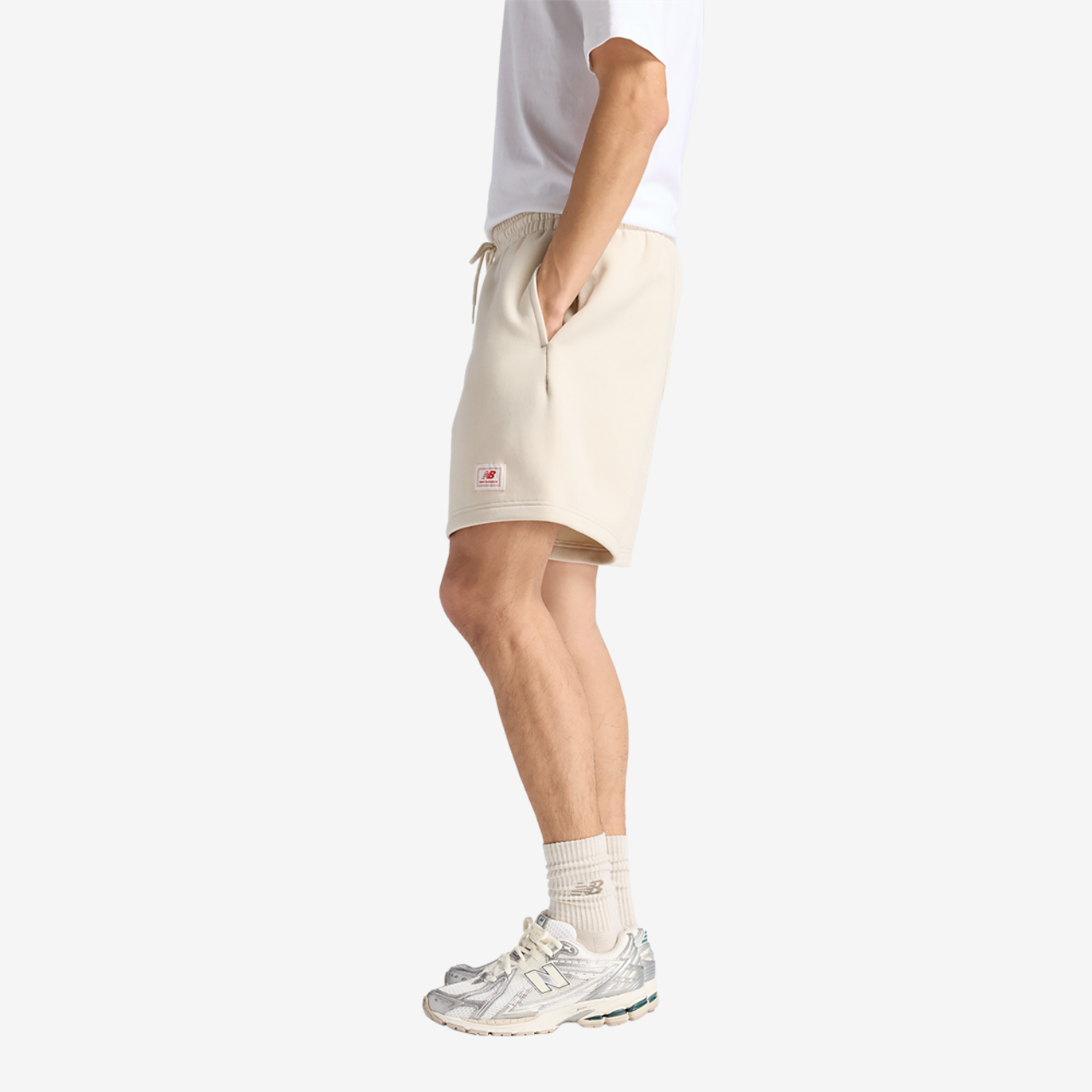 New Balance Fleece Shorts Image 3 of 6. Tap to open photo gallery.