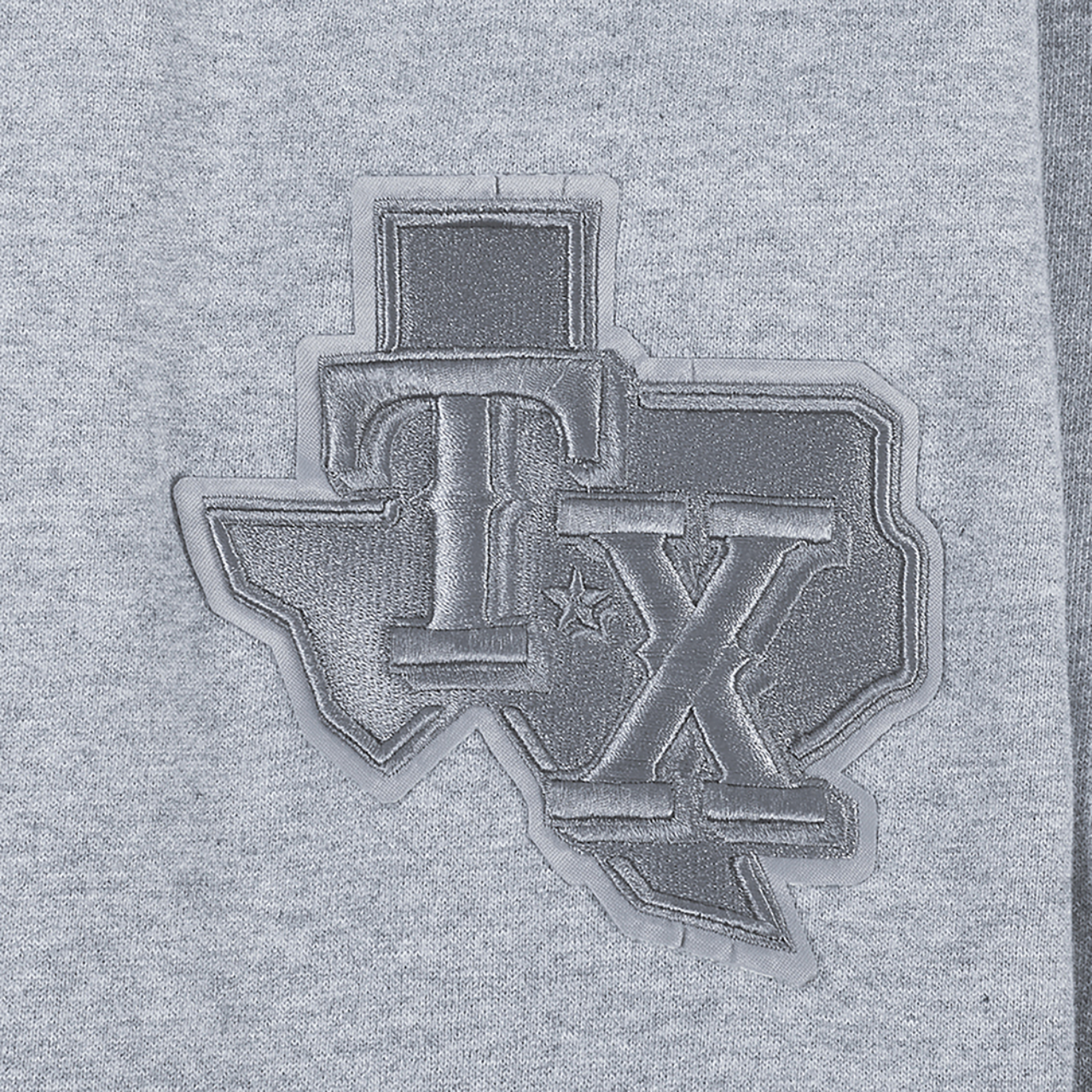 Pro Standard RANGERS NEUTRAL DROP SHOULDER FLC PO HOODIE Image 5 of 7. Tap to open photo gallery.