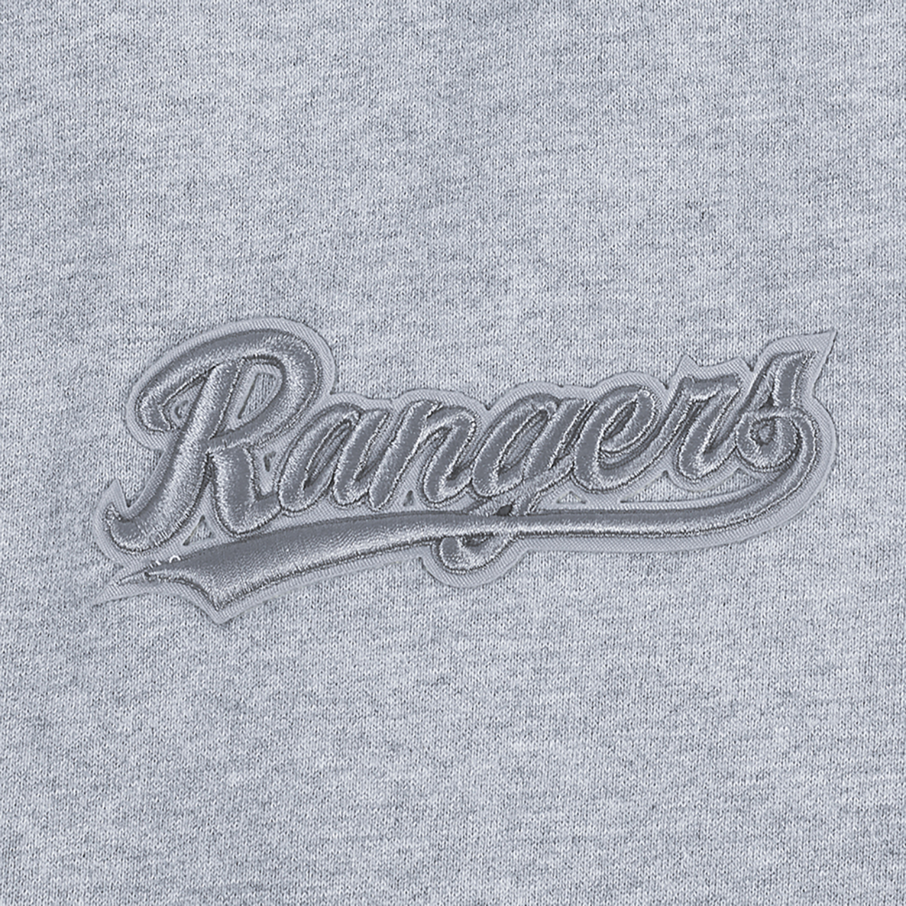 Pro Standard RANGERS NEUTRAL DROP SHOULDER FLC PO HOODIE Image 6 of 7. Tap to open photo gallery.