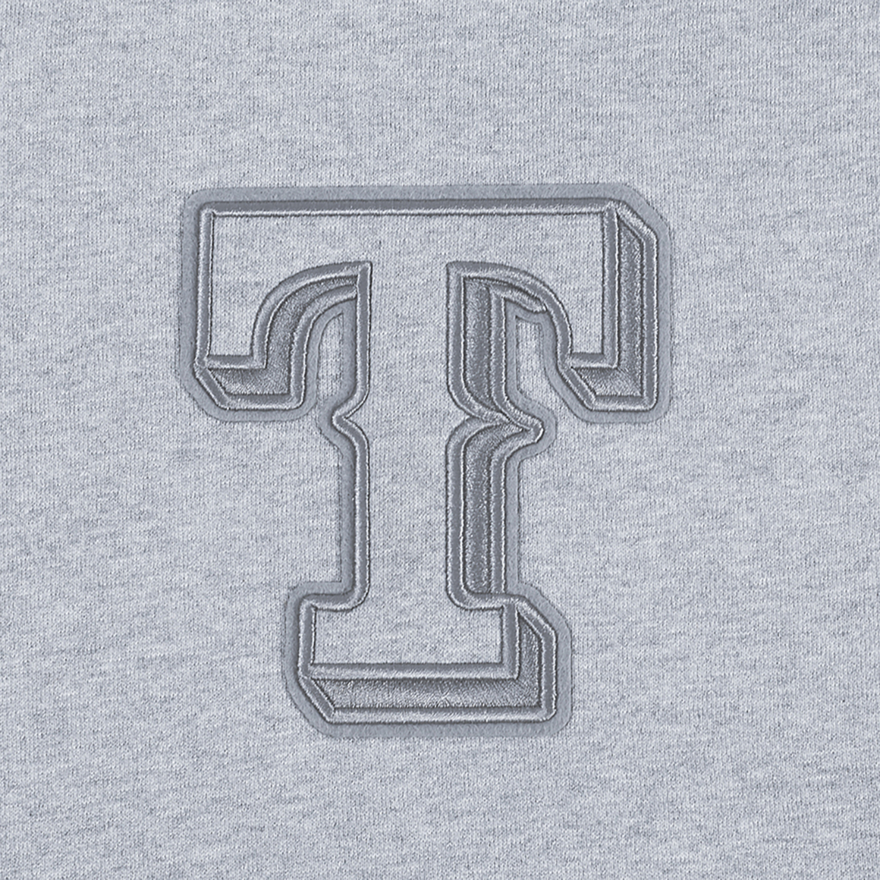 Pro Standard RANGERS NEUTRAL DROP SHOULDER FLC PO HOODIE Image 7 of 7. Tap to open photo gallery.