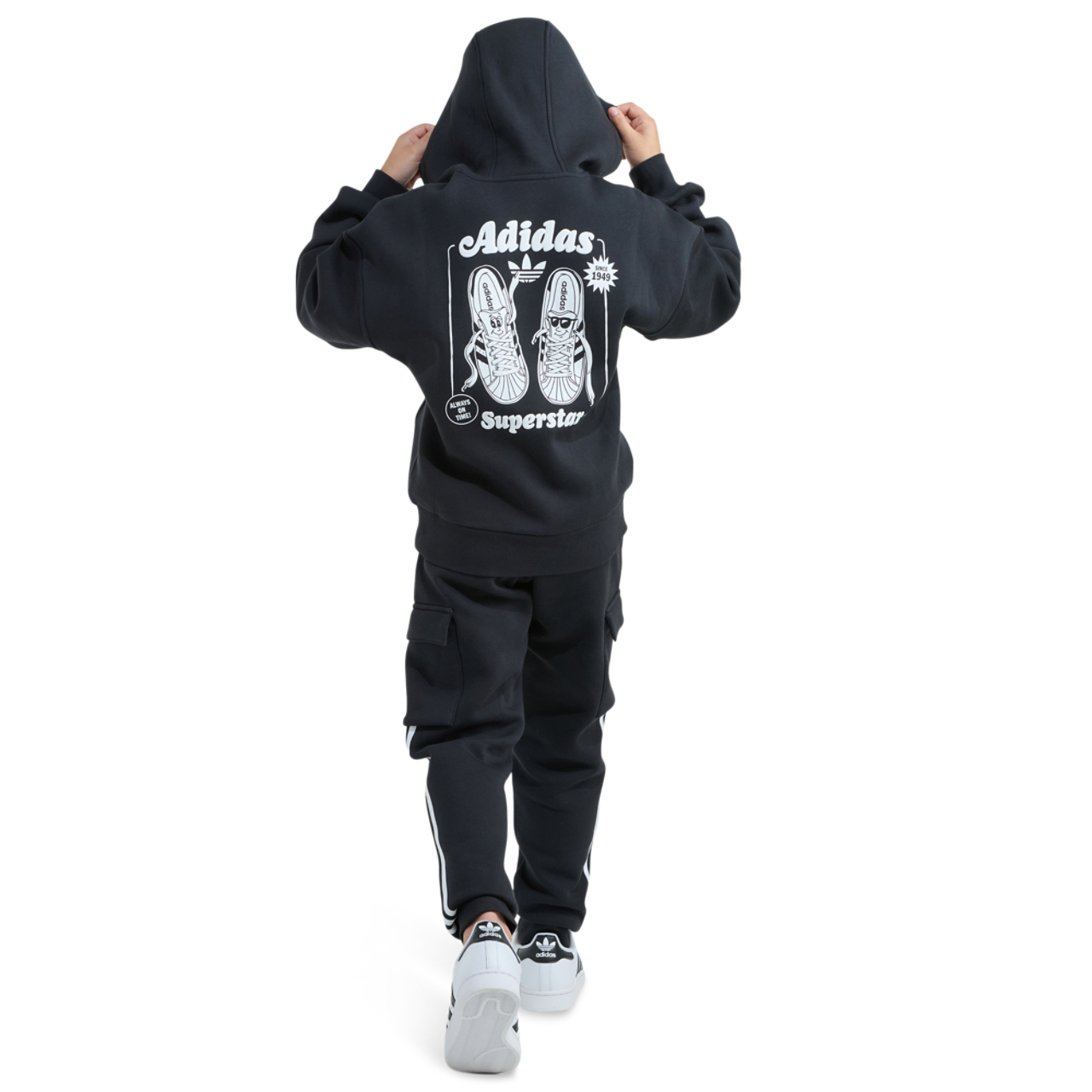 adidas Superstar Hoodie Image 6 of 6. Tap to open photo gallery.