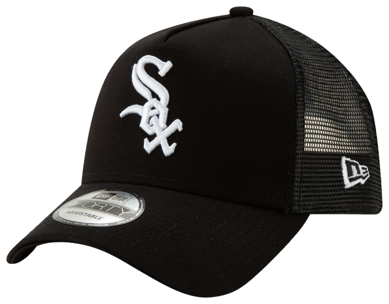 New Era White Sox 9Forty Trucker Cap Image 2 of 7. Tap to open photo gallery.