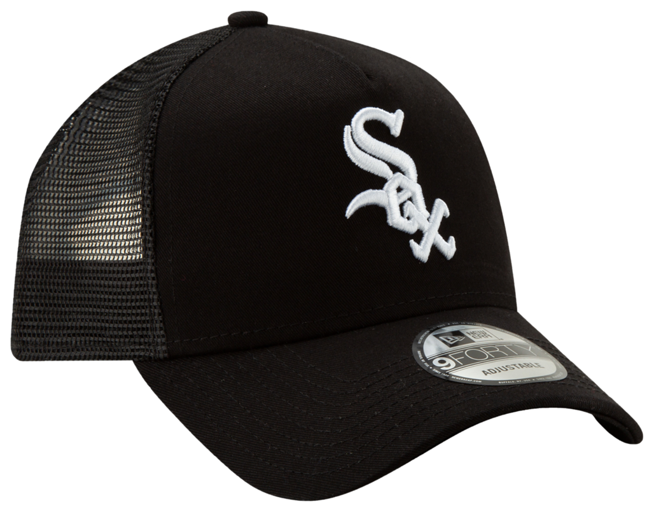 New Era White Sox 9Forty Trucker Cap Image 4 of 7. Tap to open photo gallery.