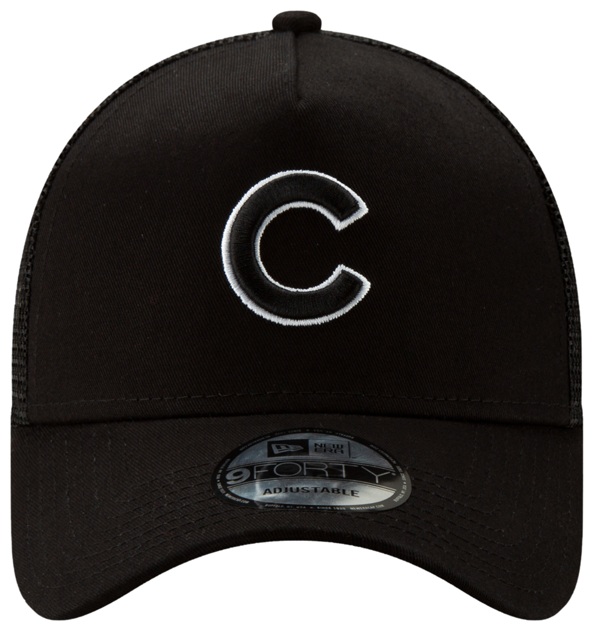 New Era Cubs 9Forty Trucker Cap Image 3 of 7. Tap to open photo gallery.