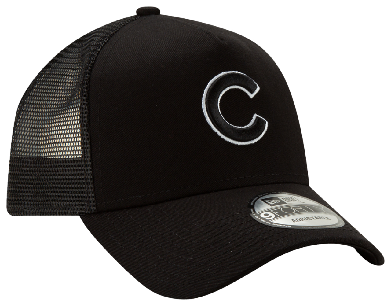 New Era Cubs 9Forty Trucker Cap Image 4 of 7. Tap to open photo gallery.