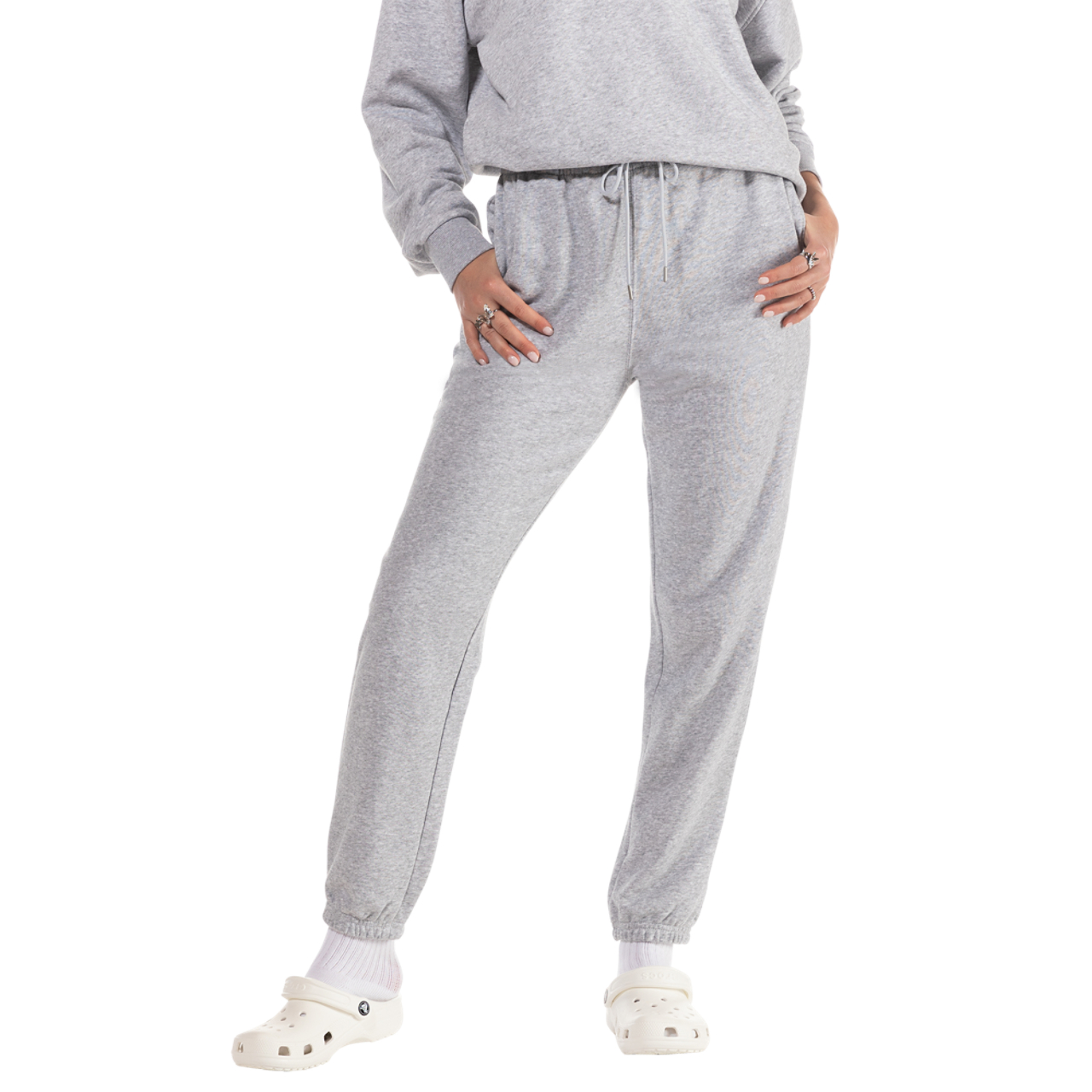 Cozi High Rise Joggers  Image 1 of 5. Tap to open photo gallery.