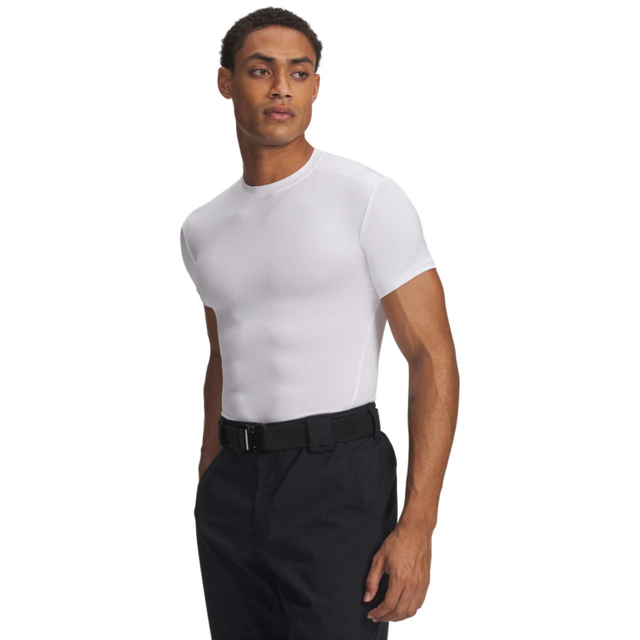 Under Armour Tactical HeatGear® Compression T-Shirt Image 1 of 3. Tap to open photo gallery.