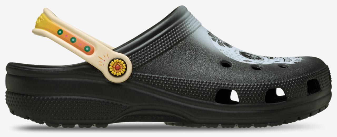 Crocs Day of the Dead Classic Clogs Image 1 of 4. Tap to open photo gallery.