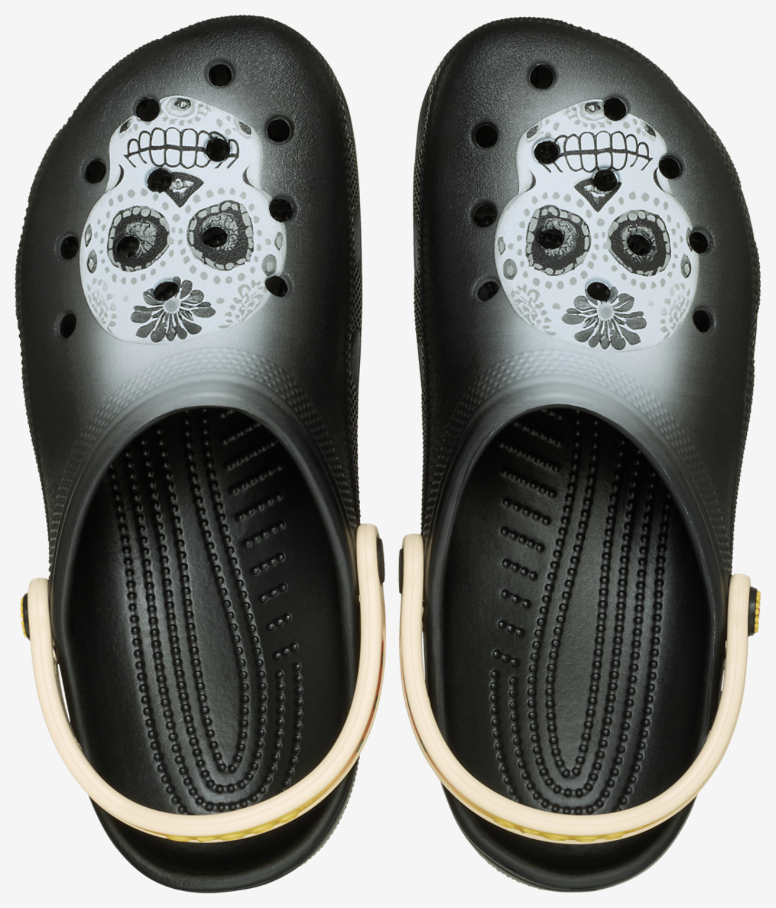Crocs Day of the Dead Classic Clogs Image 3 of 4. Tap to open photo gallery.