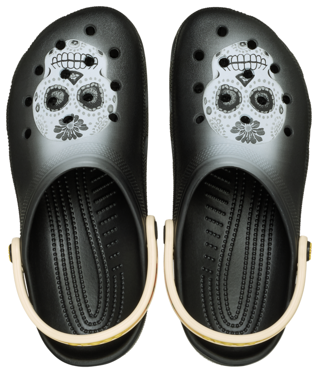 Crocs Day of the Dead Classic Clogs Image 3 of 4. Tap to open photo gallery.