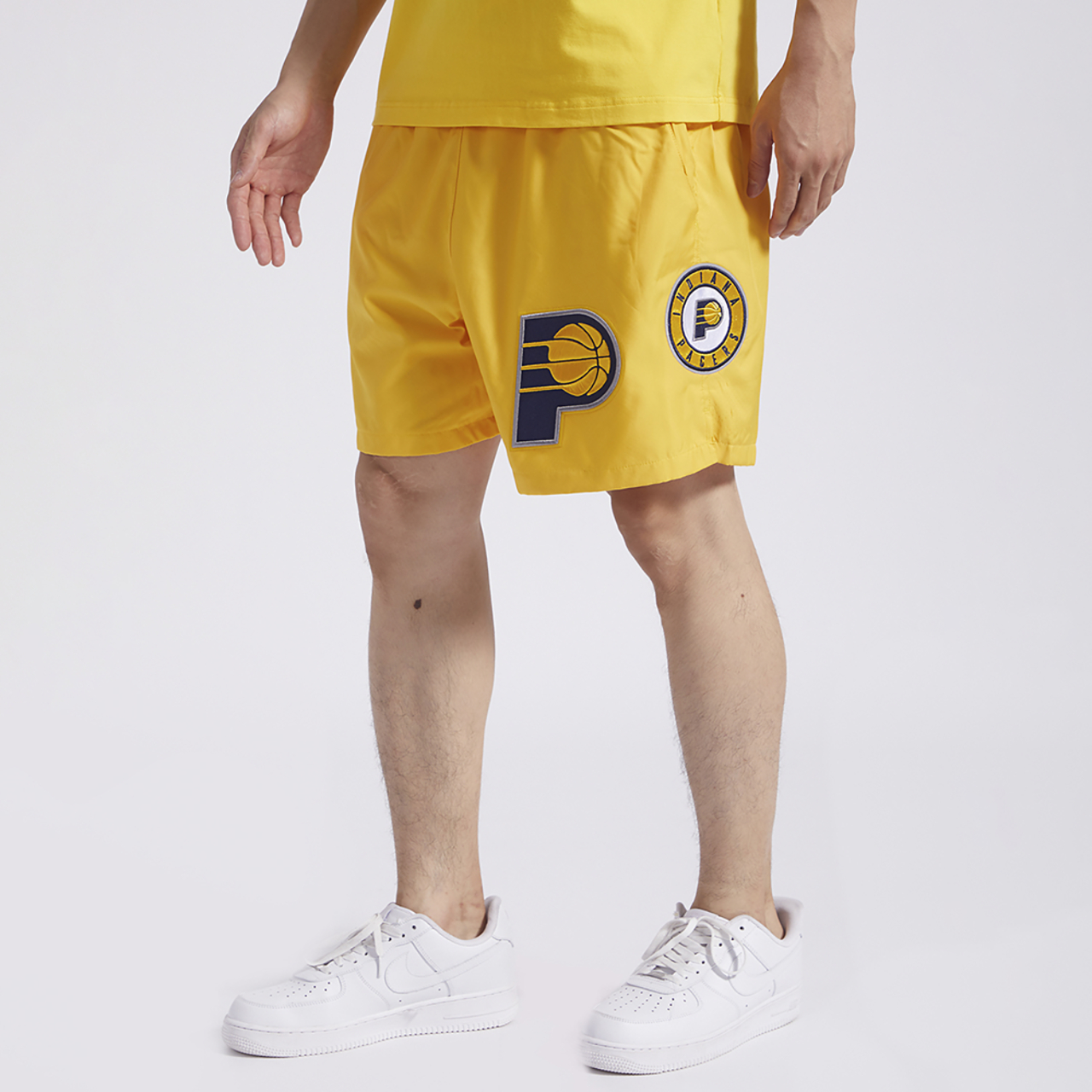 Pro Standard Pacers Classic Woven Shorts Image 3 of 4. Tap to open photo gallery.