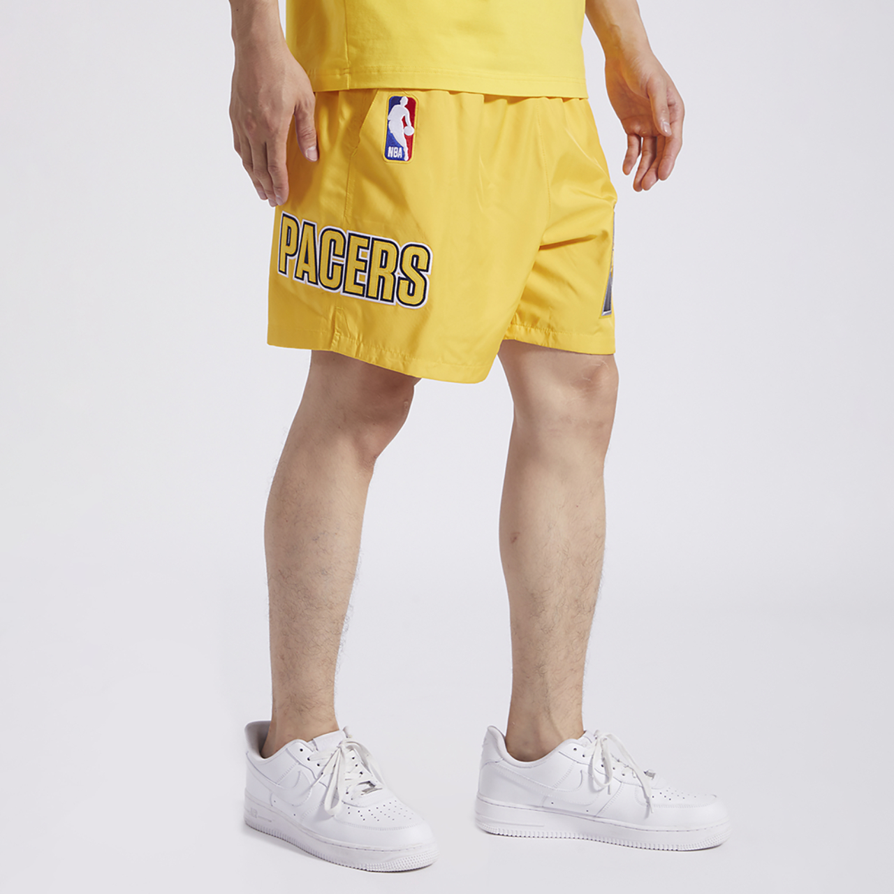Pro Standard Pacers Classic Woven Shorts Image 4 of 4. Tap to open photo gallery.